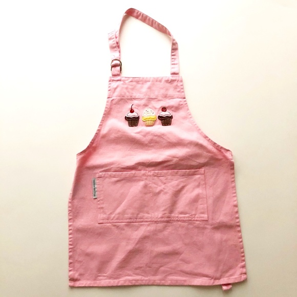 William Sonoma Other - William Sonoma Kids Apron Cupcakes Pink